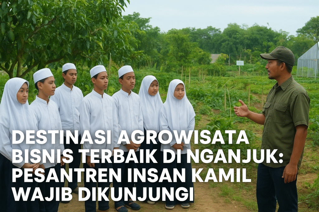 Kebun alpukat modern dan peternakan domba di Pesantren Insan Kamil, Nganjuk