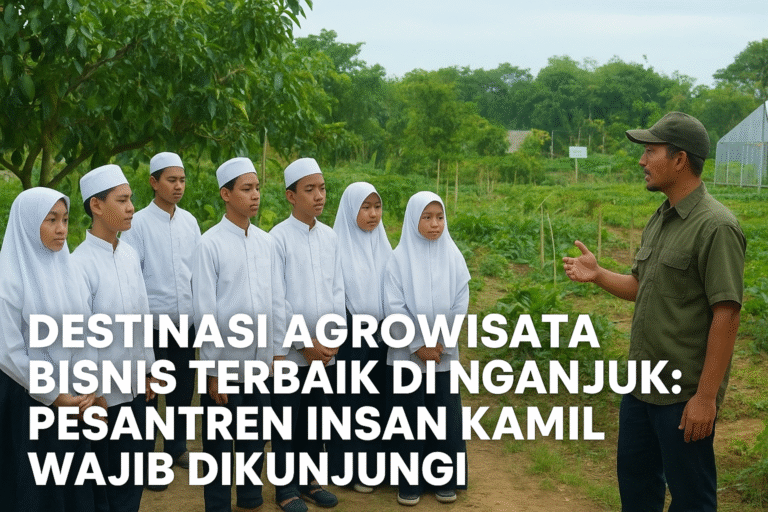 Kebun alpukat modern dan peternakan domba di Pesantren Insan Kamil, Nganjuk