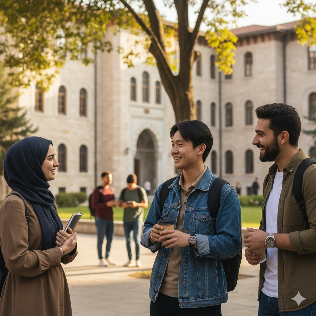 Interaksi Mahasiswa Indonesia dan Turki di Perkuliahan